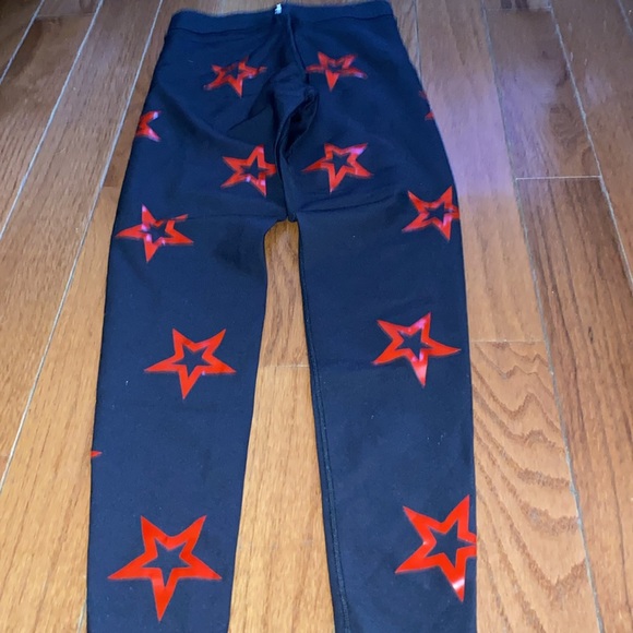 NWOT Ultracor Red Stars Leggings - Picture 12 of 14